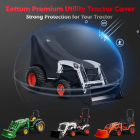 Zettum Windproof Drawstring keeps cover secure during storms.
