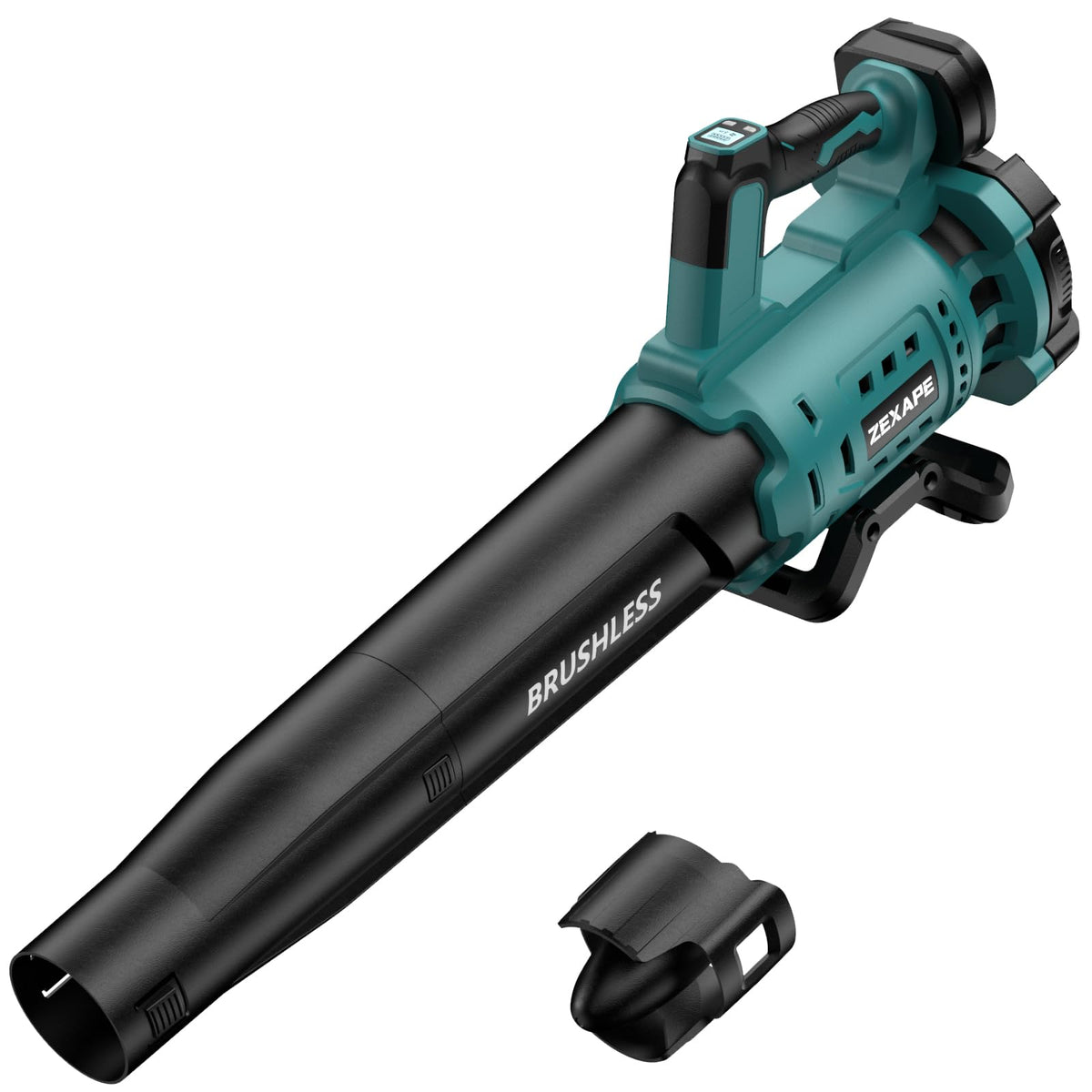 ZEXAPE cordless blower with Makita compatibility for easy yard cleanup anywhere