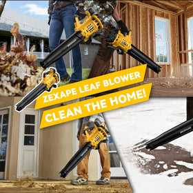 ZEXAPE handheld design for lightweight, portable yard maintenance