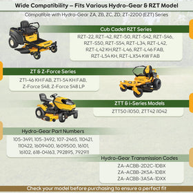 ZEZHIMI precision seals and retaining rings for durable mower performance