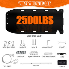 ZFbuhuo 1/8 inch thickened HDPE surface resists dirt and wear.