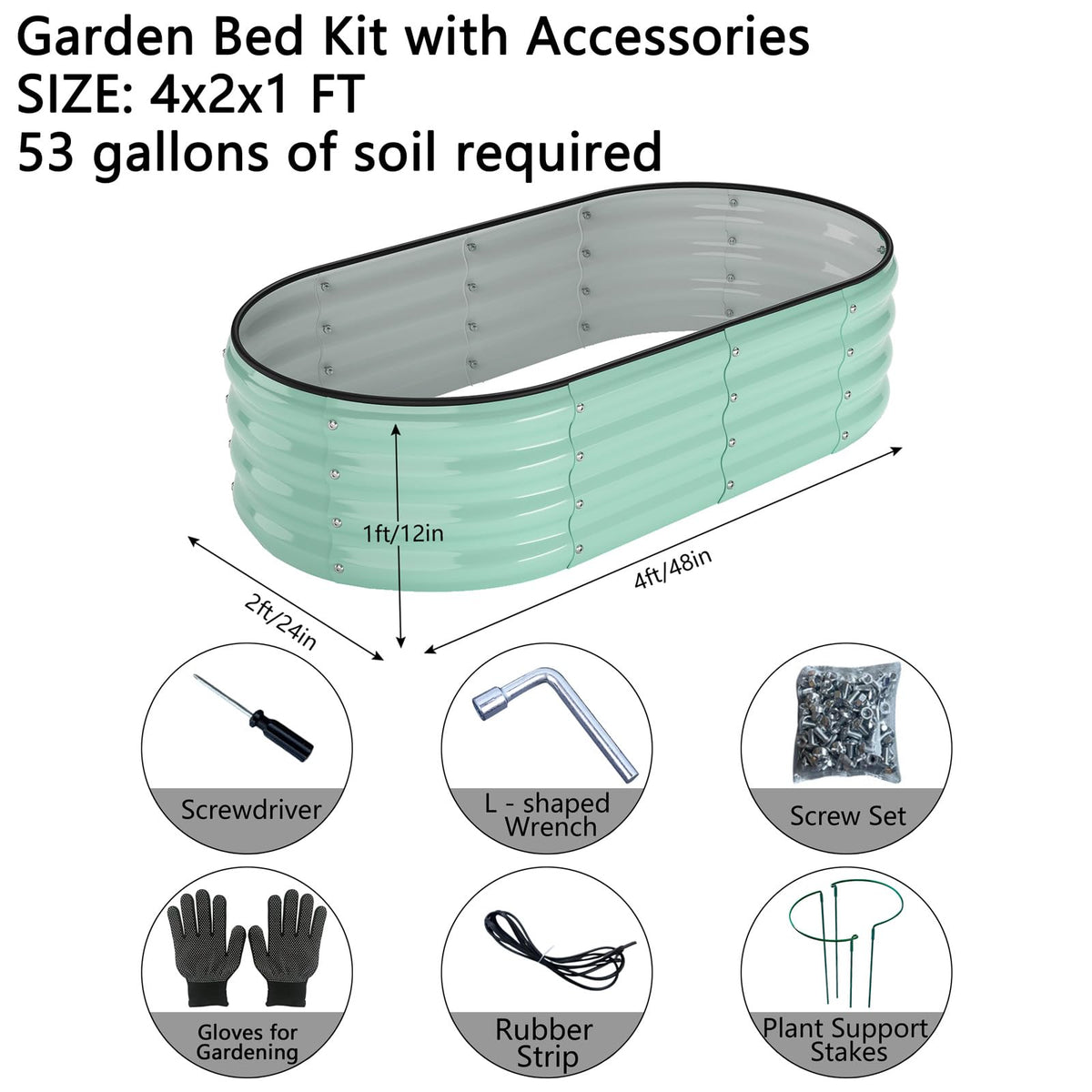 ZFHgarden garden-box-two-planters-side-view shows compact two-bed layout for versatile planting