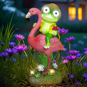 ZFNN night-time garden illumination enhances pathways with soft light.