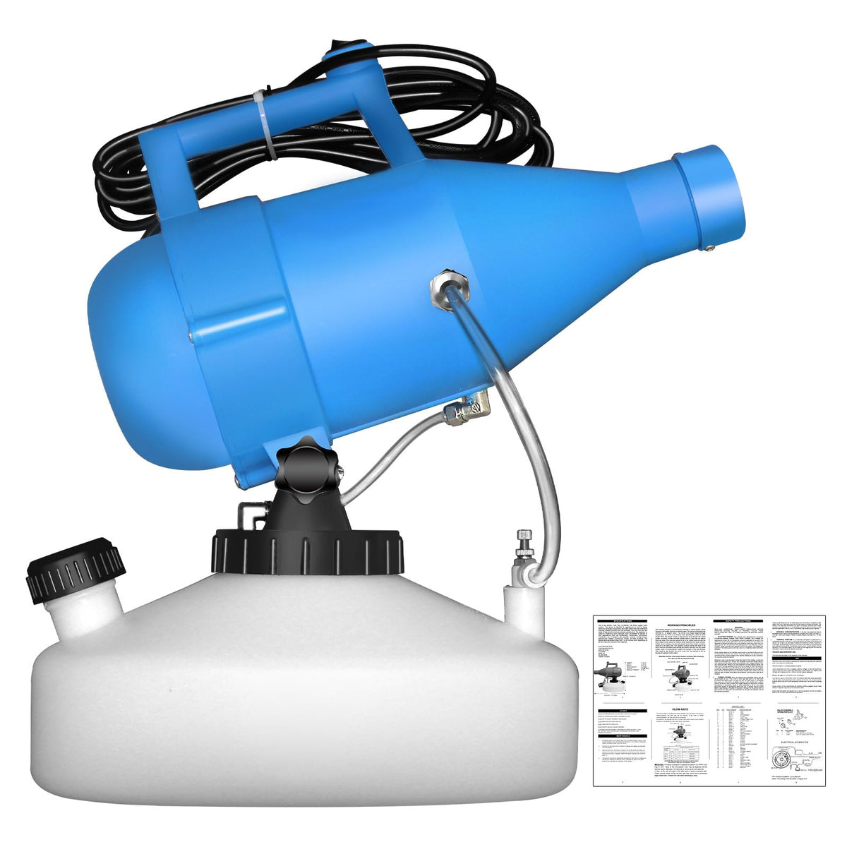 ZFULVO 4.5L ULV fogger motor and tank deliver steady coverage for gardens.