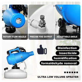 ZFULVO portable ULV fogger with a convenient carrying handle.