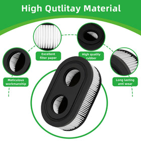 ZGeftcyimao durable rubber-paper filter fibers extend mower life