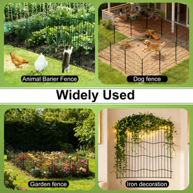 Zglaenm modular fence panels for custom layouts and creative boundary solutions.