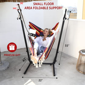 ZGZEYU hammock chair pillow cushion close-up showcasing comfort support