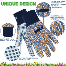 Zhamate four-pair pack keeps extra gloves ready for garden, balcony, or greenhouse.