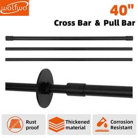 Zhangmengge Wolfwo windproof tarp bar secures loads on windy days.