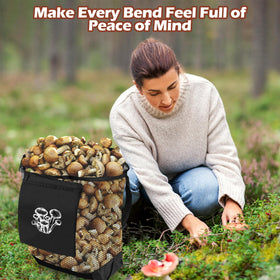 Zhaoyao breathable mesh bag aids spore dispersal and airy storage