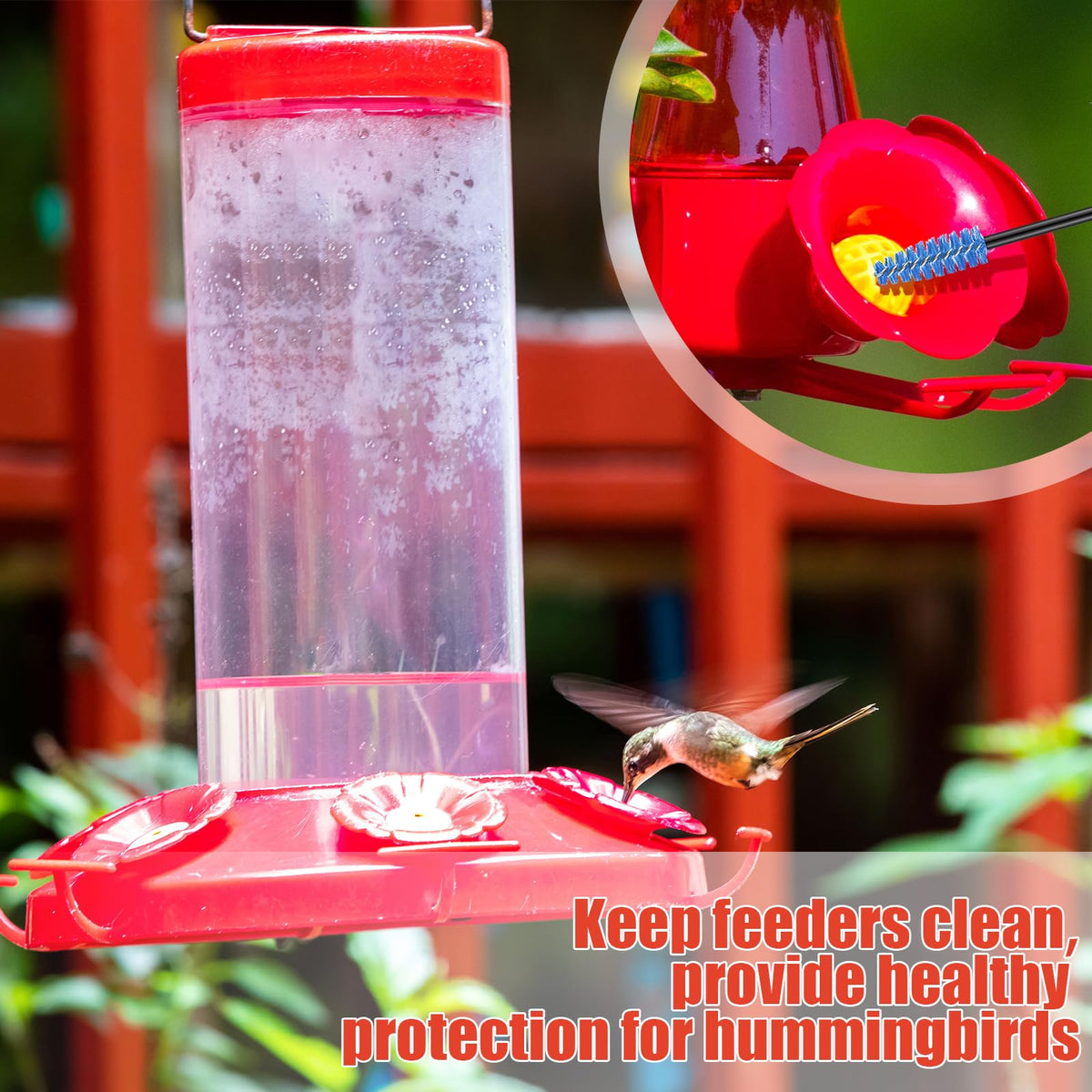 Zhehao gift-ready feeder cleaning kit for bird lovers