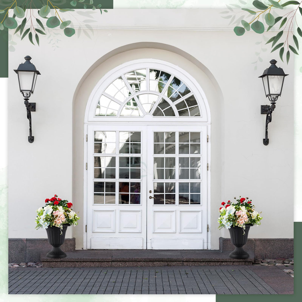 Zhehao urn planter indoor decor for versatile living spaces.