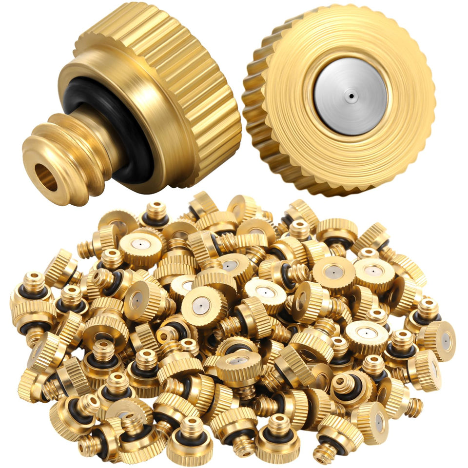 Zhengmy brass misting nozzle packaging for outdoor cooling and irrigation setups