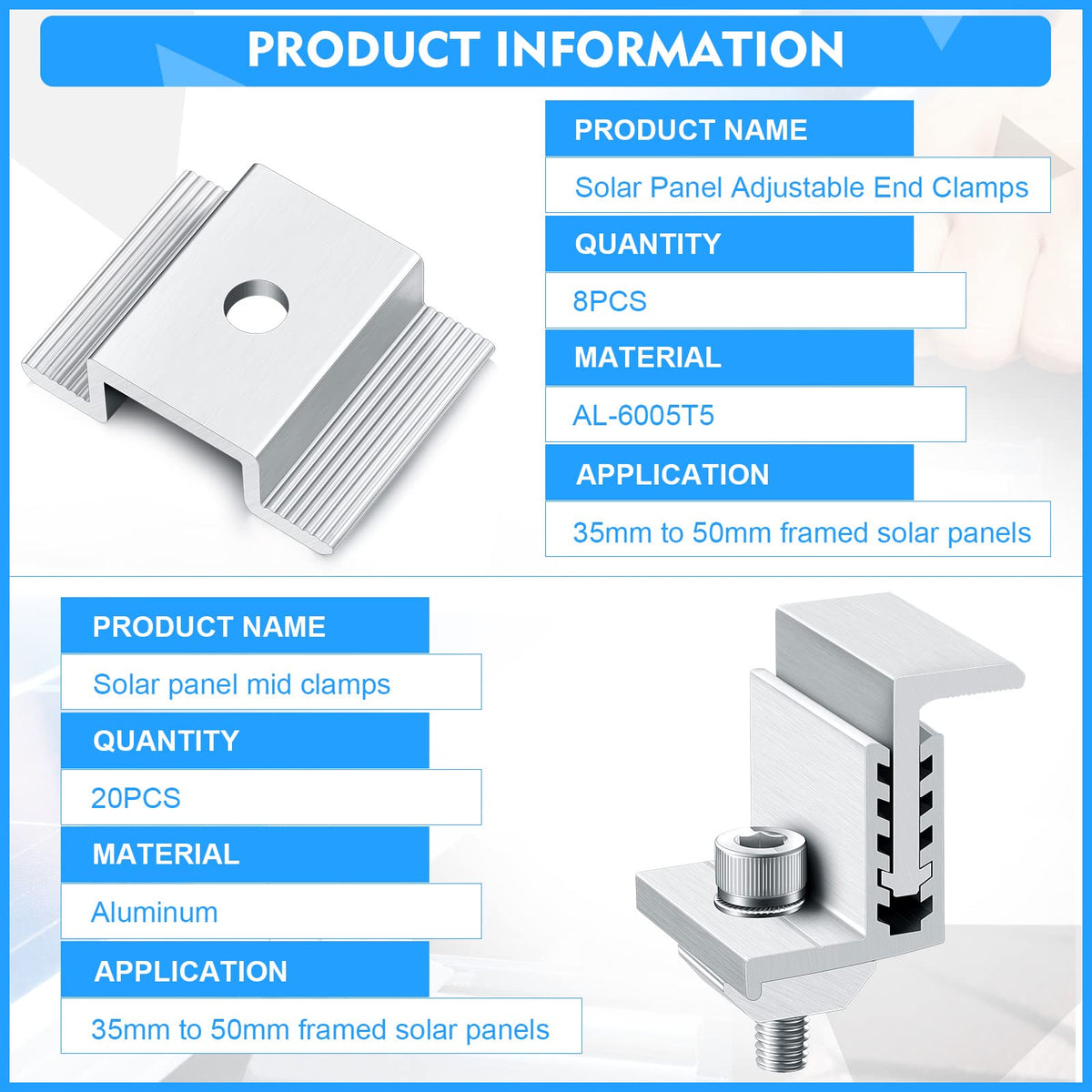 Zhengmy clamp size range 32-50 mm demonstrates frame compatibility.