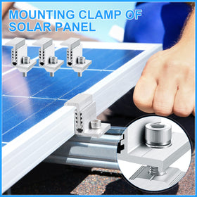 Zhengmy mid-clamp aluminum offers corrosion-resistant clamping for long-term use.