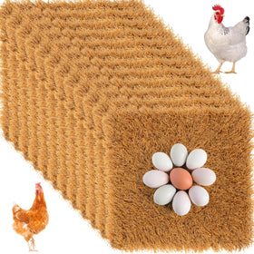 Zhengmy nesting pads close-up in brown, durable surface ideal for easy cleaning.