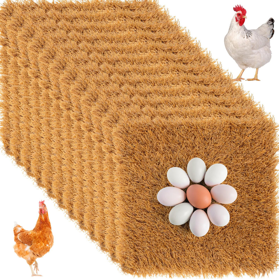Zhengmy nesting pads close-up in brown, durable surface ideal for easy cleaning.