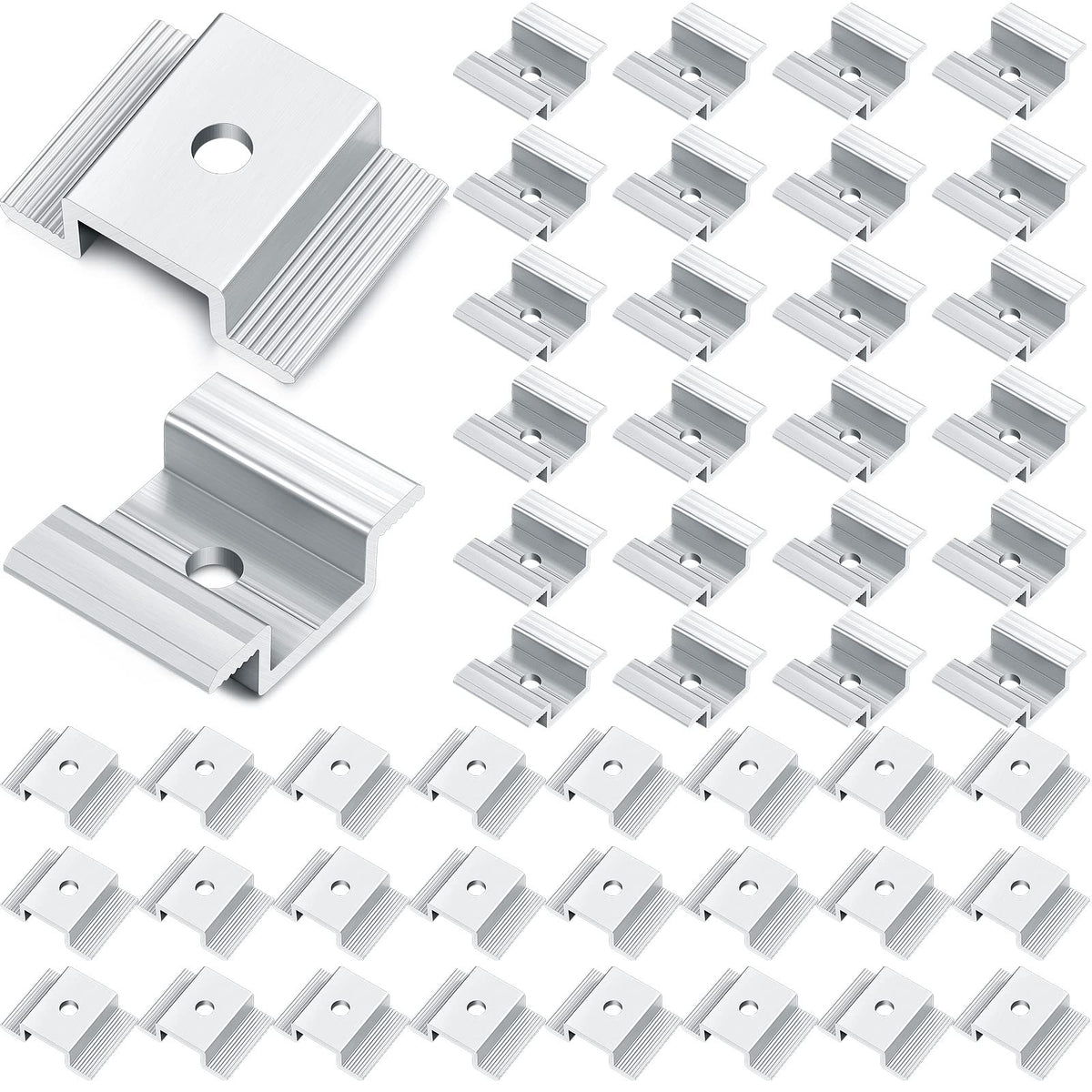 Zhengmy solar mid clamp 1.06 inch frame connection for sturdy panel mounting.