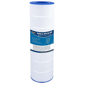 Zhenx upgraded pool filter cartridge in box for easy storage and identification.