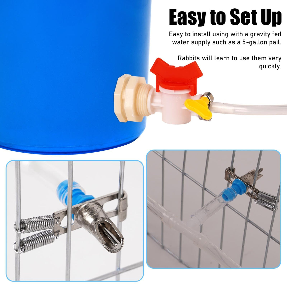 ZHEQOGZH 30mm hole opener simplifies cage installation.
