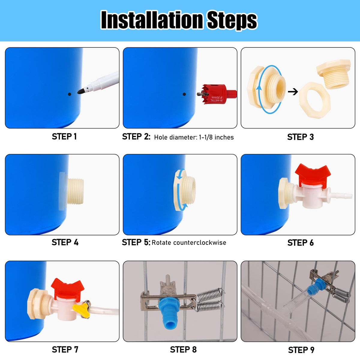 ZHEQOGZH hose clamps secure hoses to prevent leaks.