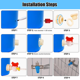 ZHEQOGZH hose clamps secure hoses to prevent leaks.