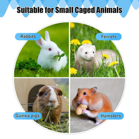 ZHEQOGZH rabbit nipple drinking kit supports quick setup in cages.