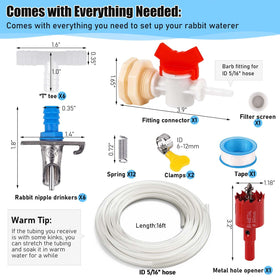 ZHEQOGZH water bucket connector for easy reservoir link.