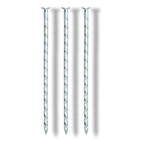 ZHHENIALY 6-inch spiral tent stake anchors tents securely in windy conditions.