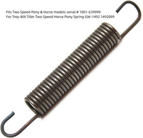 Zhiqinge easy-install tiller spring, compatible with Troy-Bilt Pony models