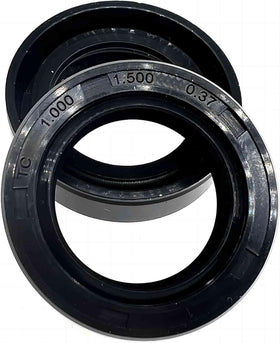 Zhiqinge wheel axle oil seal close-up highlights durable rubber construction