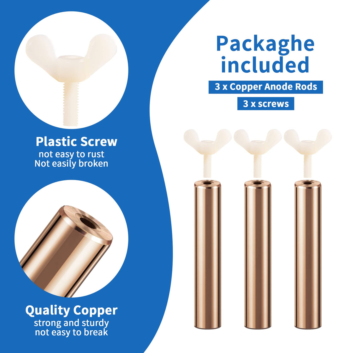 Zhitaoxun copper anode installation in a pool circulation system.
