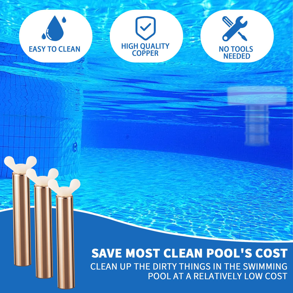 Zhitaoxun packaging and labeling for simple replacement in the pool system.