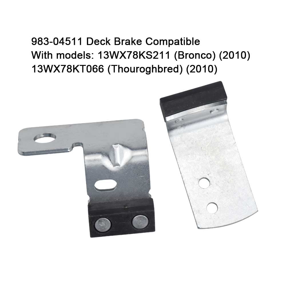 ZHIXING 983-04525 deck brake assembly close-up showing durable components
