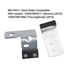 ZHIXING 983-04525 deck brake assembly close-up showing durable components