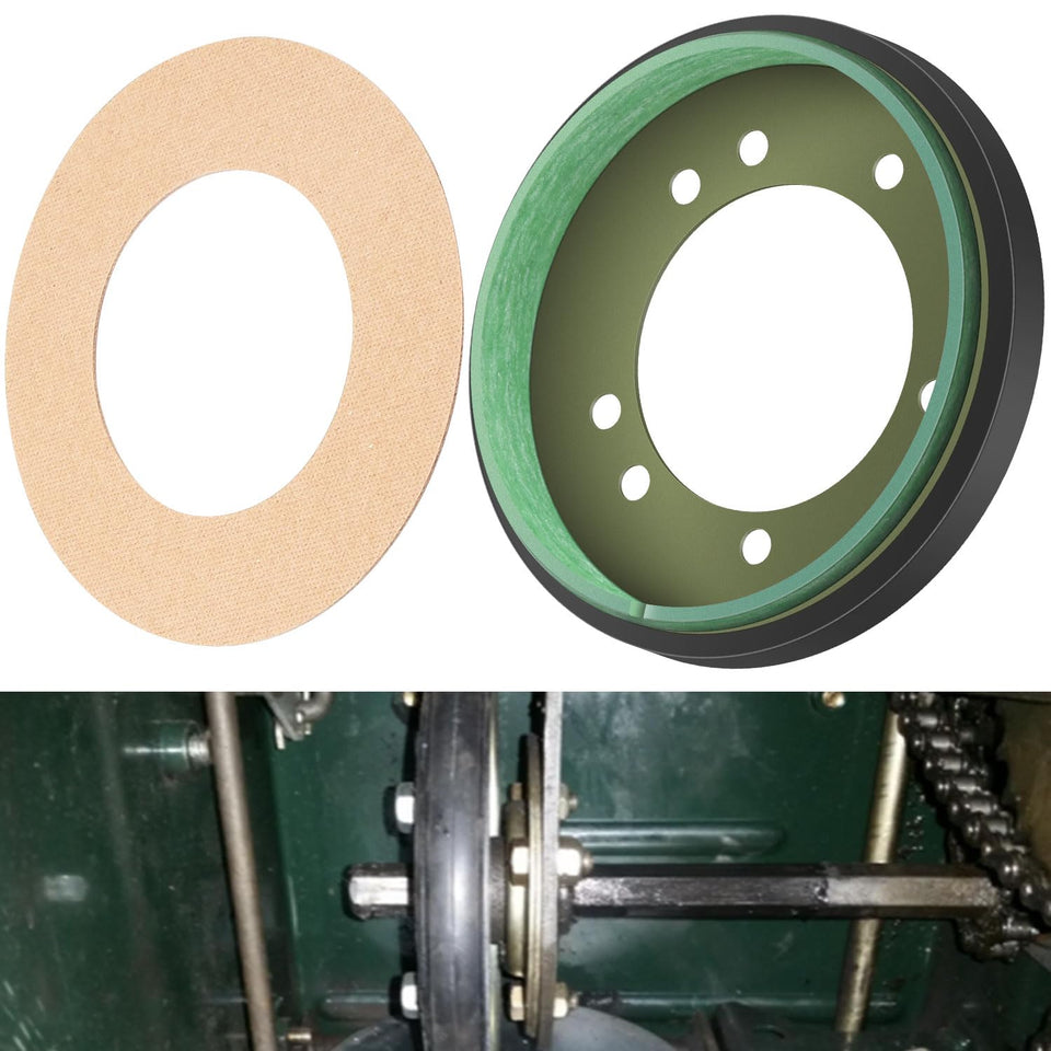 ZHIXING friction wheel assembly close-up for smooth snowthrowing