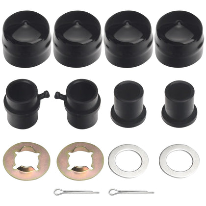 ZHIXING front wheel bearing kit package showing complete contents for easy DIY replacement.