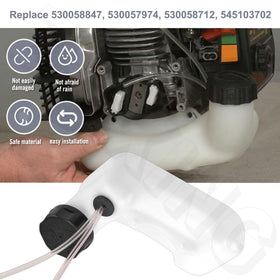 ZHIXING fuel tank assembly compatible with Poulan gear for seamless operation.