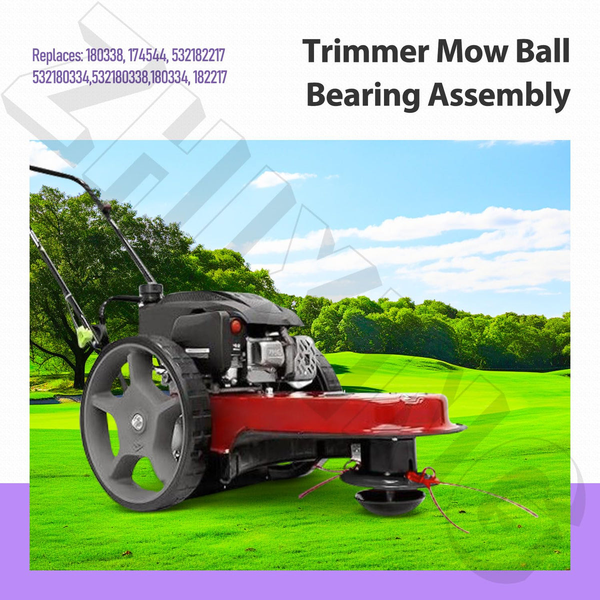 ZHIXING Husqvarna-compatible trimmer part for HU625WT and related models