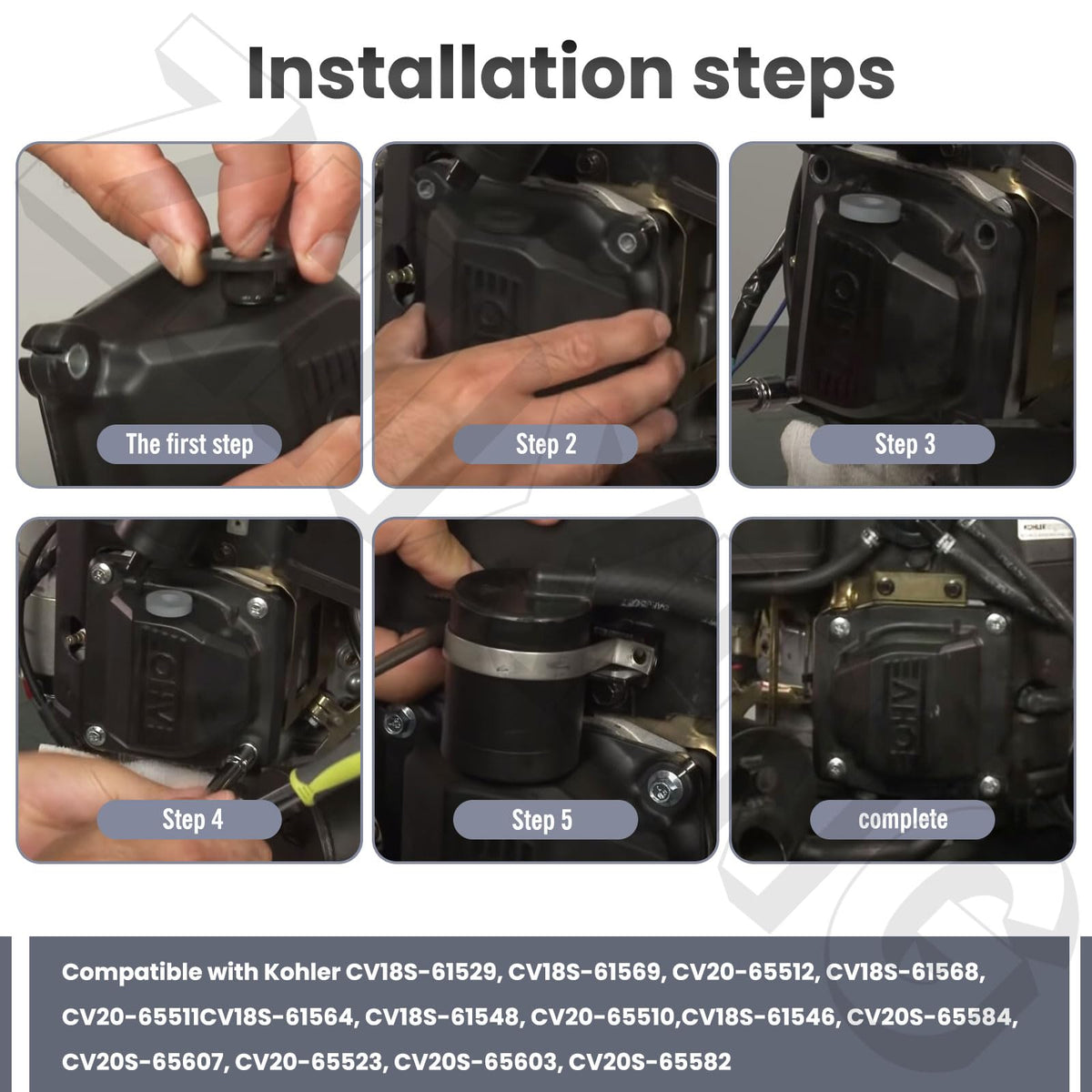 ZHIXING compatible with Kohler and Toro engines across CV-series.