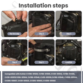 ZHIXING compatible with Kohler and Toro engines across CV-series.