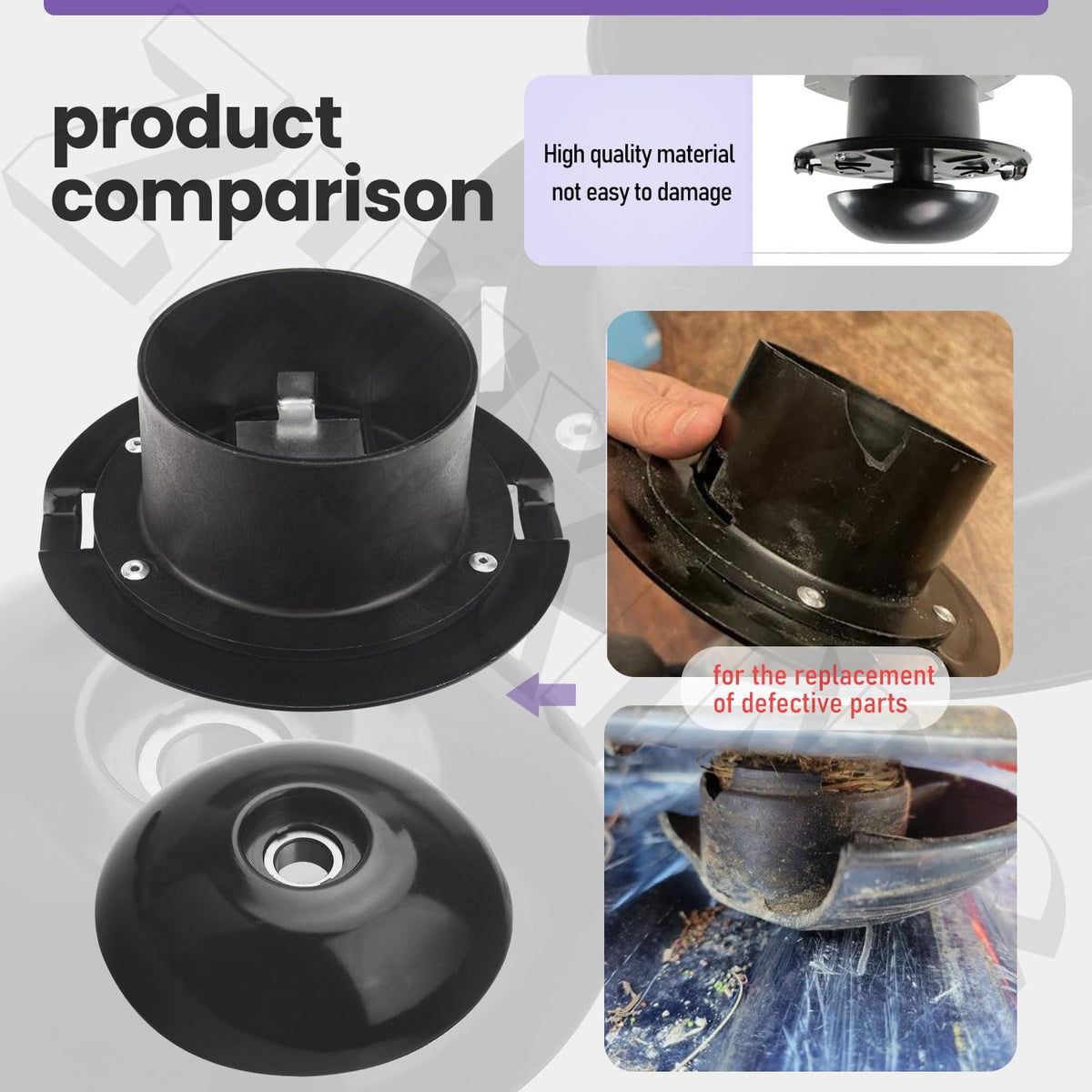 ZHIXING mow ball bolt securing trimmer head