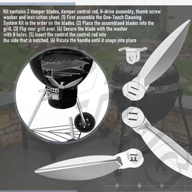 ZHIXING One-Touch thumb screw secures blade installation for reliable performance.