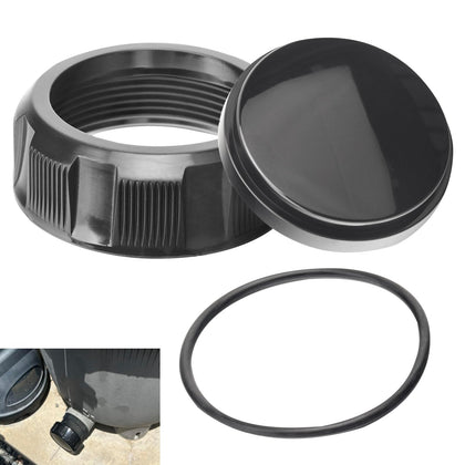 ZHIXING R0523000 drain cap assembly for Zodiac/Jandy filters, easy grip for maintenance.