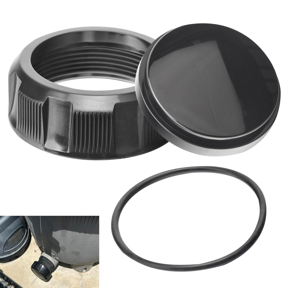 ZHIXING R0523000 drain cap assembly for Zodiac/Jandy filters, easy grip for maintenance.