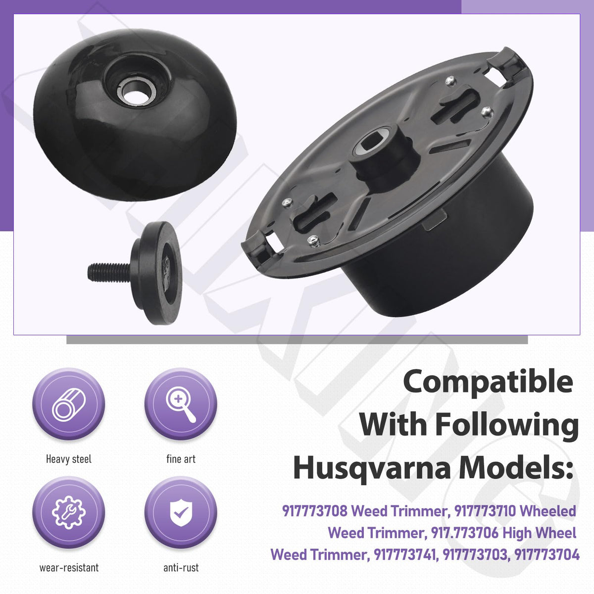 ZHIXING replacement parts kit for Husqvarna and Poulan weed whackers