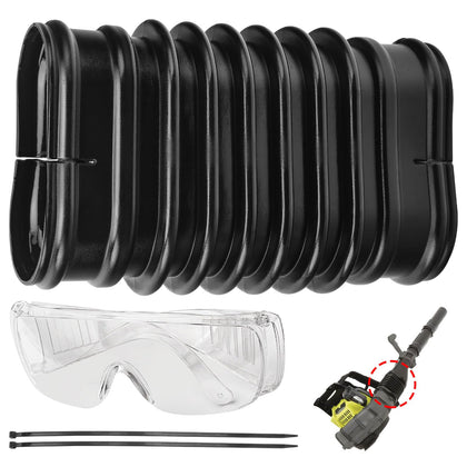 ZHIXING Ryobi replacement flex tube for 580473001 enhances airflow and easy install