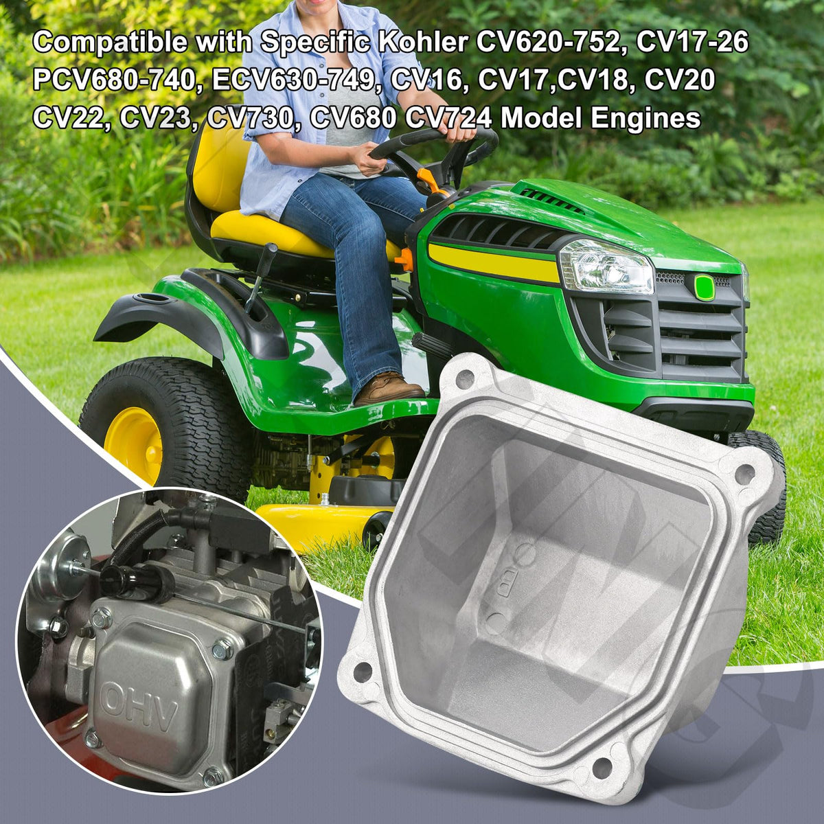 ZHIXING screws and rocker cover holes are included for complete installation.