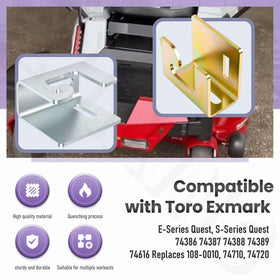 ZHIXING deck hanger installation is quick with basic tools.